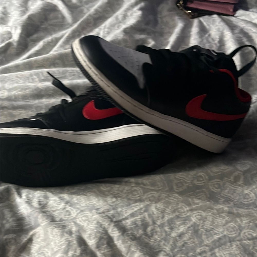 Jordan Kids Sneakers Black and Red